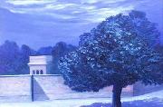 Anita Ree Mango tree by moonlight Germany oil painting artist